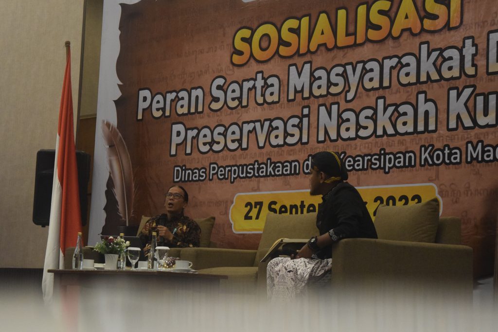 Sosialisasi Naskah Kuno ” Peran Serta Masyarakat Dalam Preservasi